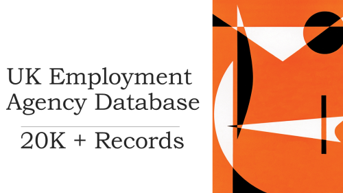 Buy UK Employment Agency Database